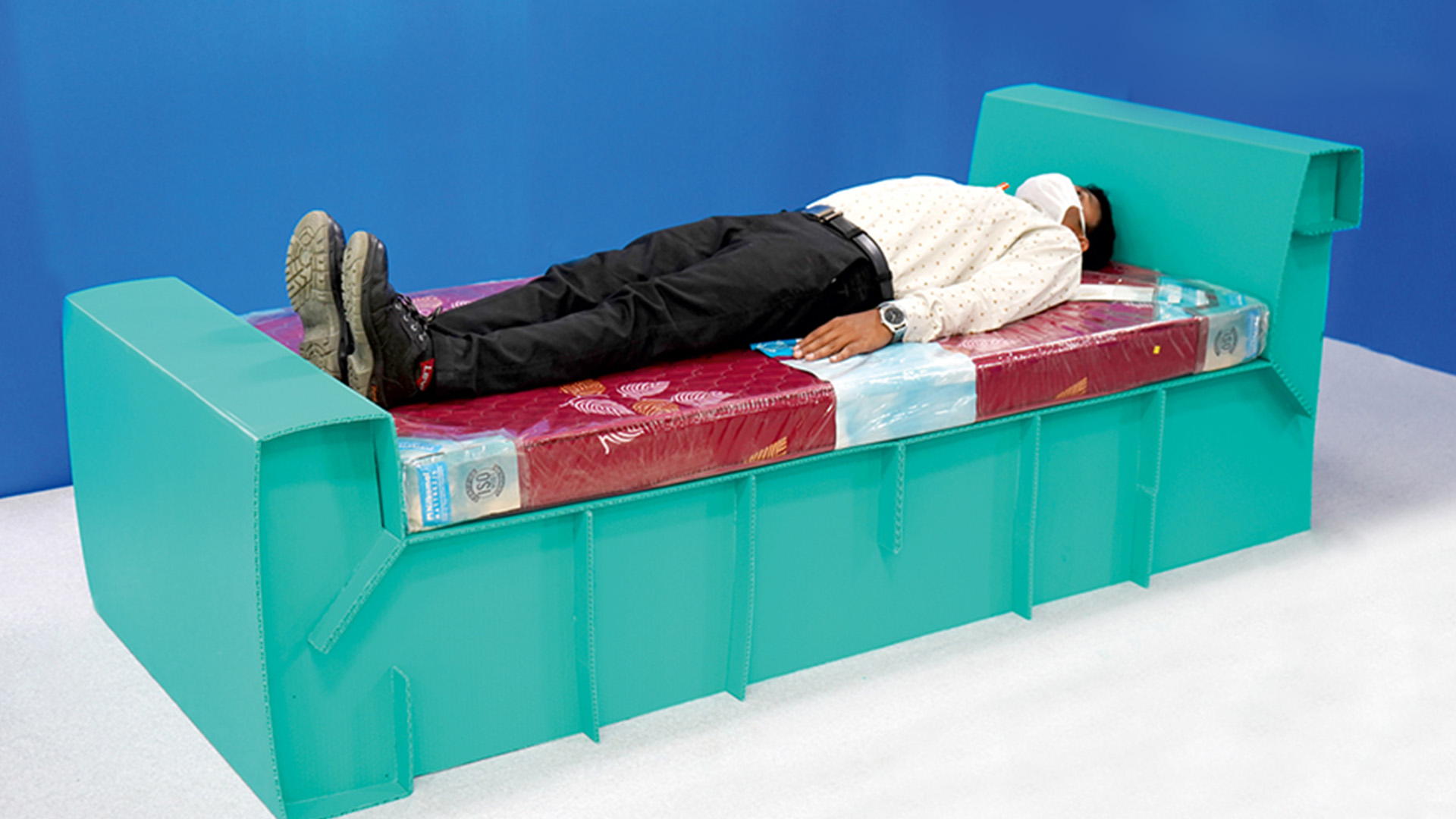 Temporary bed